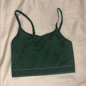 Aerie Dark Green Camisole Bra